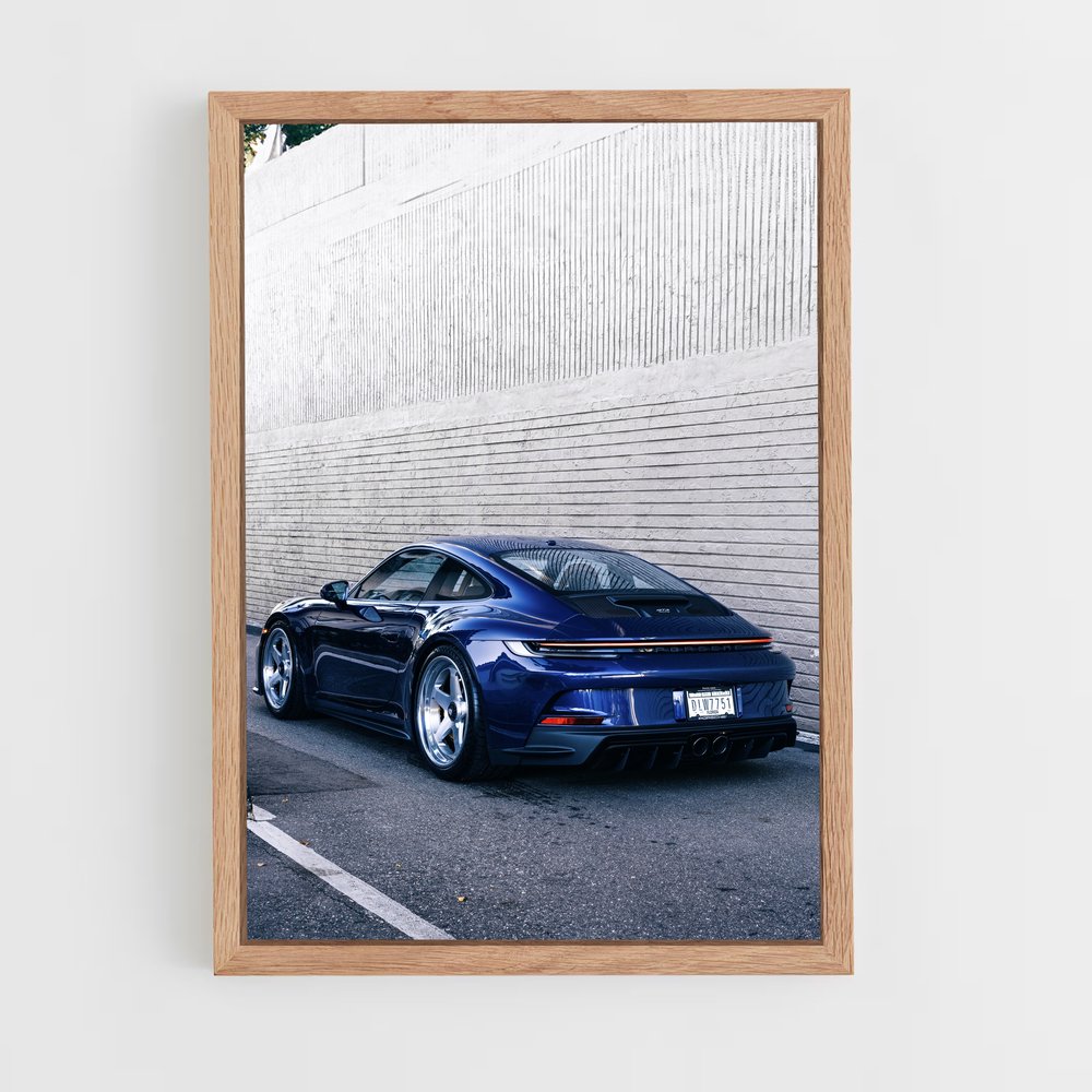 Poster Éclatante Élégance GT3 Touring – affiche Porsche (vue 4)